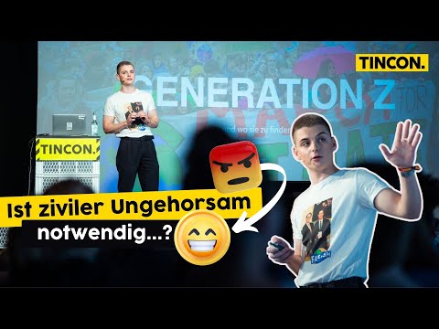 Video Thumbnail: Fabian Grischkat: So geht Aktivismus auf Social Media | TINCON Berlin 2023