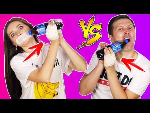 ЧЕЛЛЕНДЖ БЕЗ БОЛЬШОГО ПАЛЬЦА! Выживет сильнейший! No thumbs challenge 🐞 Эльфинка