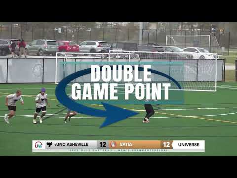 Double Game Point: UNC Asheville vs. Bates