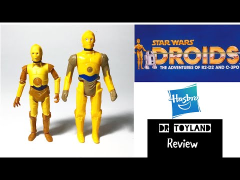 Review C3PO Droids Target Exclusive Kenner style vintage 3.75” collection Hasbro 2021 & Compare 1985