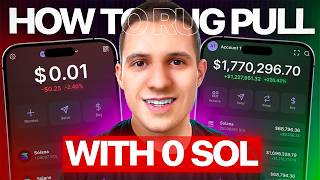 How To Rug Pull Using 0 SOL on Pump Fun (FOR BEGINNERS)