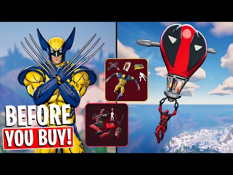 DEADPOOL & WOLVERINE (Pen & Ink) Before You Buy (Fortnite x Marvel)