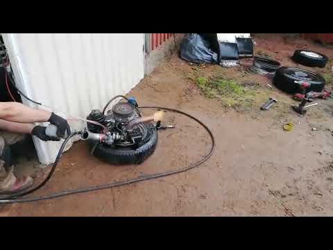 Briggs & stratton on 70% nitromethane at idle speed