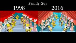 Family Guy Intro (1999 vs 2016 Comparison)