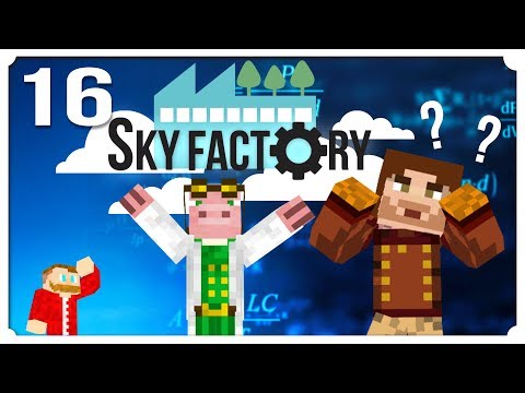Science Boys Pt 1 - Minecraft: Sky Factory #16 [Sky Factory 4 modpack]