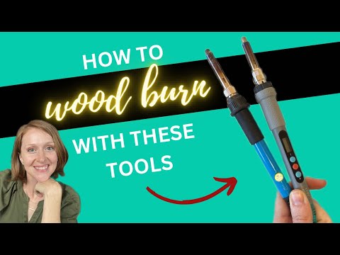 Beginner Pyrography [5 EASY STEPS] How To Wood Burn With Generic Amazon Wood Burner
