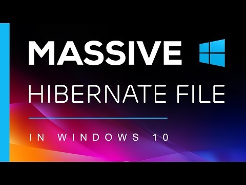 Remove That Massive Windows Hibernate File