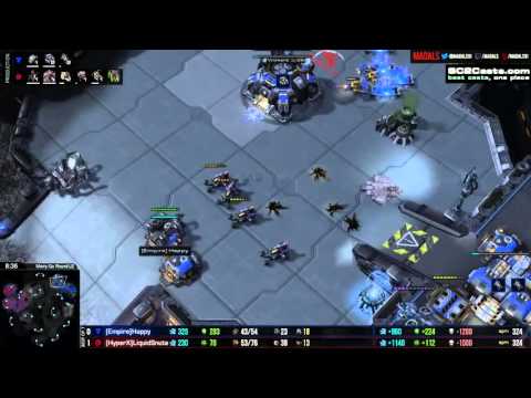 Snute vs Happy TvZ Game 2 Starcraft 2 Showmatch