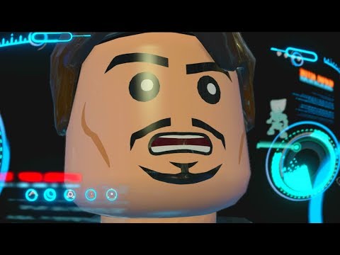LEGO Marvel Super Heroes Walkthrough Part 3 - Venom Boss Fight