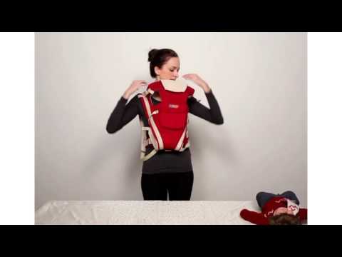 Baby carrier instructional use video