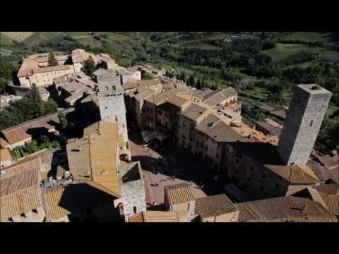 San Gimignano Town of Medieval Stone Skyscrapers Johann Sebastian Bach Italian Concerto in F major F