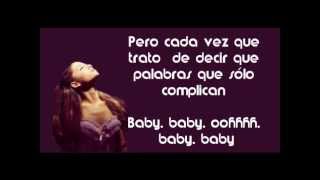 Ariana Grande Baby I letra en español