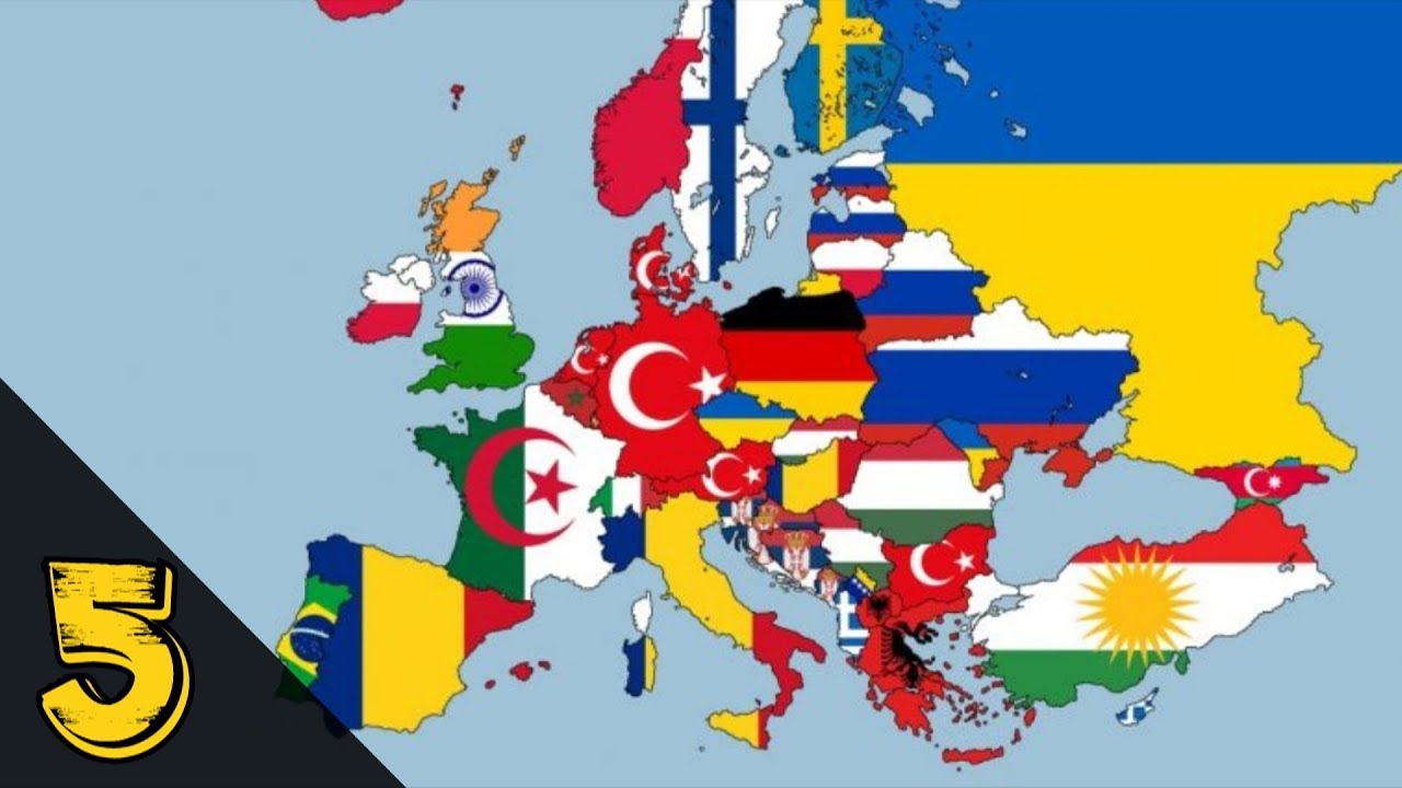 5 Carte Geografiche che mostrano il Mondo come non l'hai mai visto