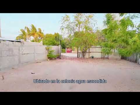 TERRENO DE 1,050 M² EN RENTA EN AGUA ESCONDIDA, LA PAZ, BCS