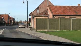 preview picture of video 'Driving roads near Passendale, Belgium, 2015-03-30'