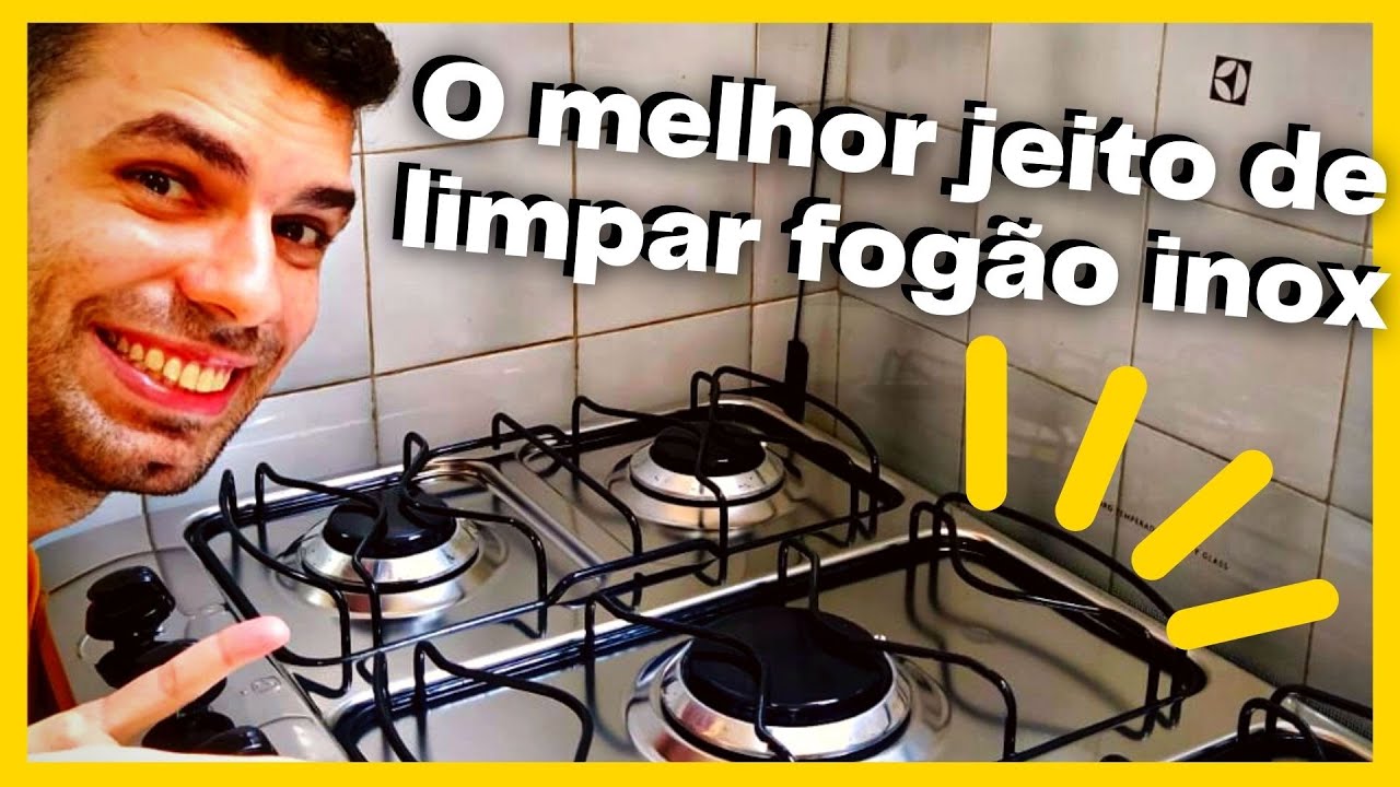 COMO LIMPAR FOGÃO INOX SEM MANCHAR E NEM ARRANHAR | É MAIS FÁCIL DO QUE VOCÊ PENSA