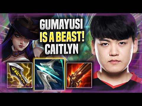 GUMAYUSI IS A BEAST WITH CAITLYN! - T1 Gumayusi Plays Caitlyn ADC vs Jhin! | Season 2022
