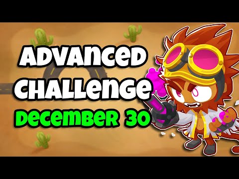 BTD6 Advanced Challenge | Weak rush fortified | 30.12.2022