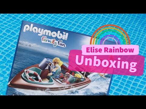 #playmobil #Unboxing - Motorboot mit Unterwassermotor - Auspackvideo Unboxing deutsch