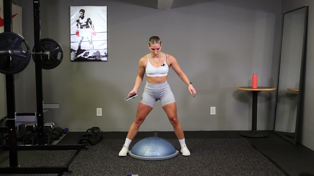 20-Minute Intermediate BOSUÂ® Full Body HIIT Workout - YouTube