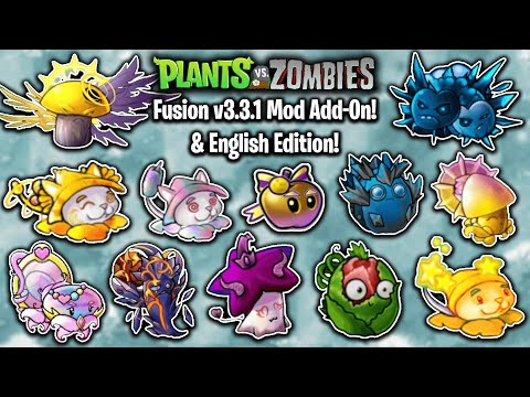 Plants vs Zombies Fusion v3.3.1 Full Mod Add-On With 250+ Mods & English Edition | Download