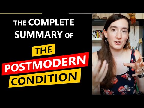Summary of the Postmodern condition by Jean-François Lyotard | Philosophy