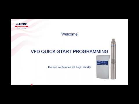 VFD Quick Start Programming