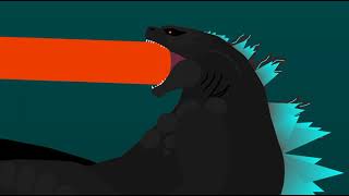 Godzilla (Unknown Kind) Vs MutoZilla