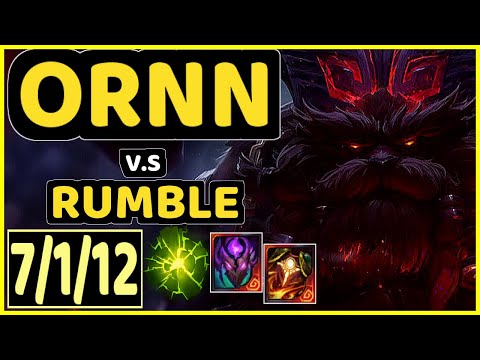 BACA (ORNN) vs RUMBLE - 7/1/12 KDA MID GAMEPLAY - EUW Ranked GRANDMASTER