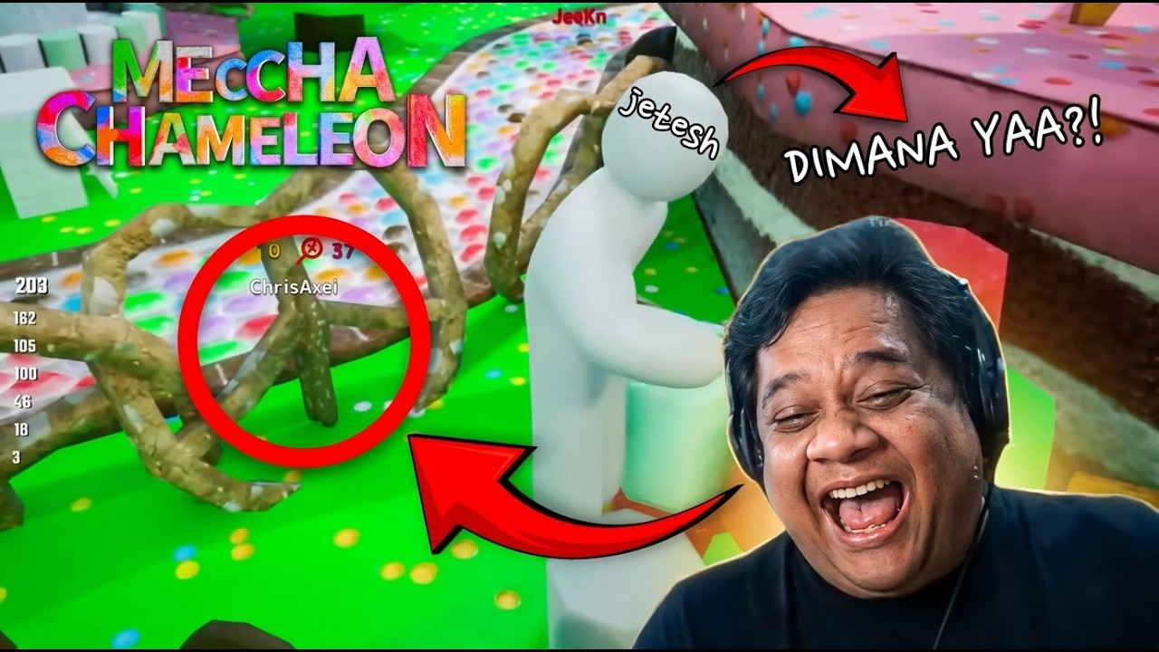 KRU SAMPE STRESS‼️WKWK‼️- Meccha Chameleon NGAKAK ABIS‼️