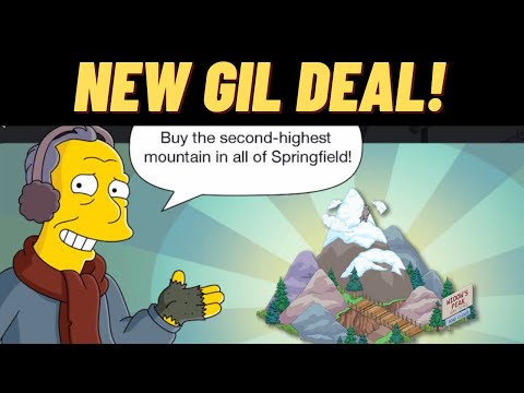 The Simpsons Tapped Out: Unlocking the New Gil Deal w/ Special Prize! | Christmas Update (2022)