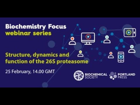 Biochemistry Focus webinar series – Structure, Dynamics, and Function of the 26S Proteasome