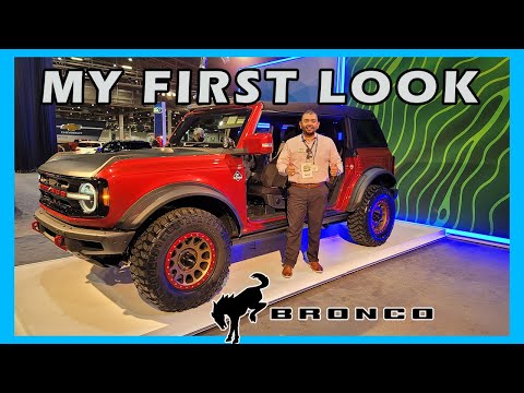 My First Look- Ford Bronco at Houston Auto Show - YouTube