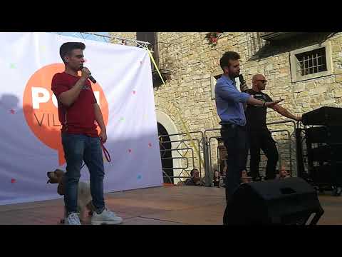 #rutino pop village assieme a Vittorio Loffredo