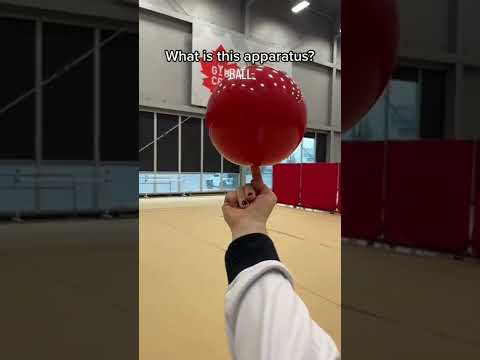 Ball-Rhythmic Gymnastics Apparatus:) Follow for more RG content!