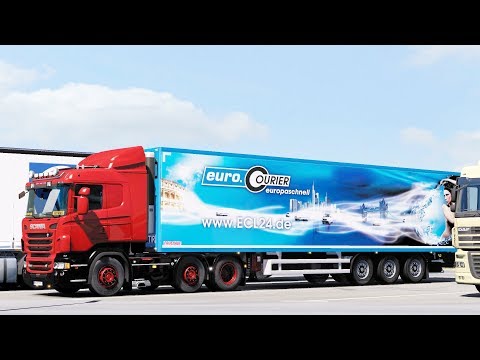 ETS2 1.28 public beta Scania R580 Clermont-Ferrand - Metz