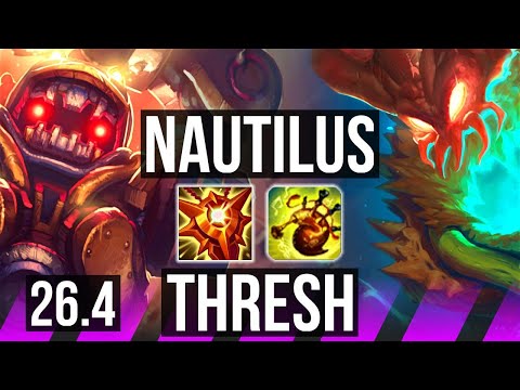 NAUTILUS & Yasuo vs THRESH & Aphelios (SUP) | Good KDA: 3/1/15 | BR Challenger | 26.4