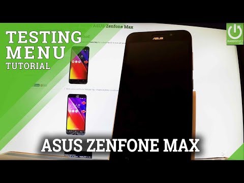 FactoryKit Mode in ASUS Zenfone Max - Test Menu / Secret Mode