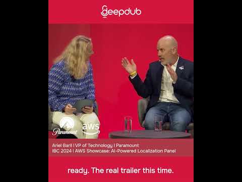 Full Interview: Ariel Baril, from Paramount, about Deepdub GO at IBC 2024