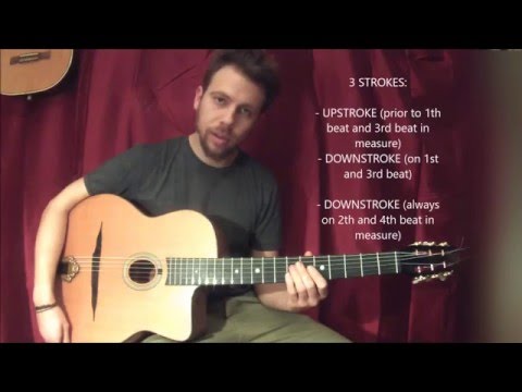 Djangoscool - Introduction to rhythm techniques in gypsy jazz - Swing (gypsy jazz lesson)