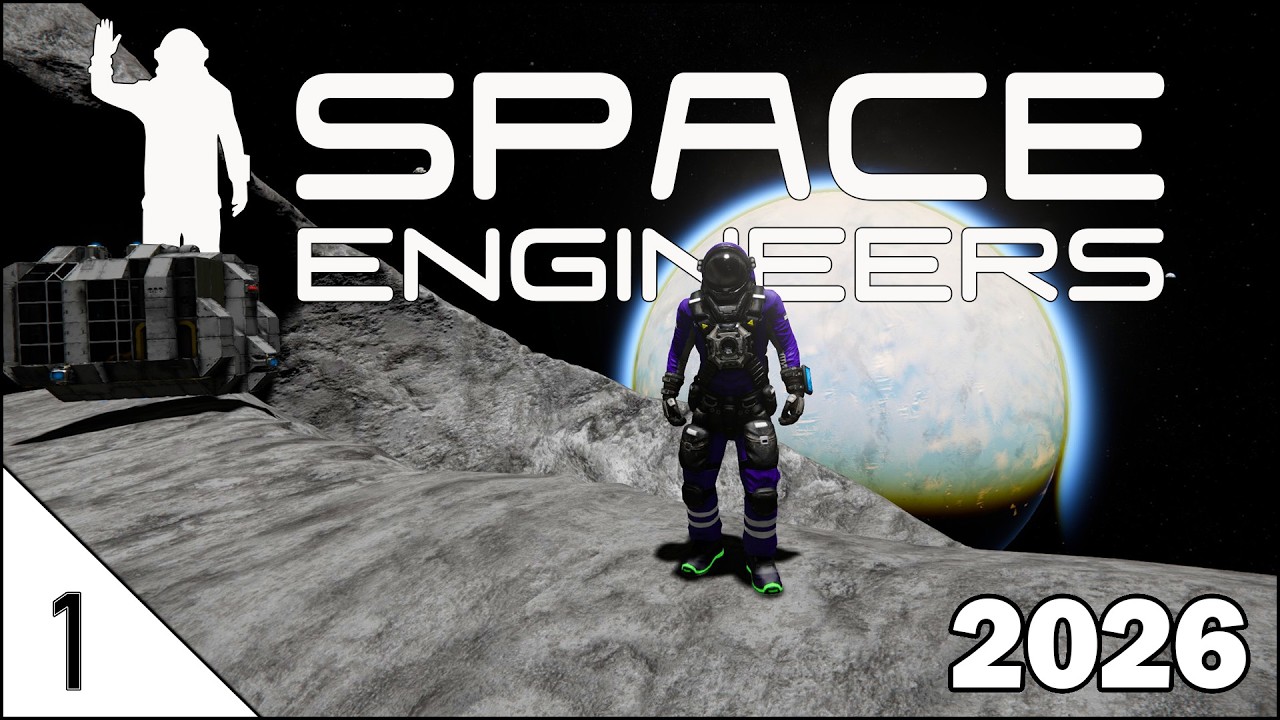 New Series With a SPACE Start! | Space Engineers Survival 2026 | Episode 1