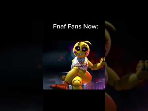 Fnaf fans then vs now