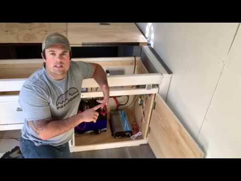 Cargo Trailer Conversion Electrical System Setup and Overview