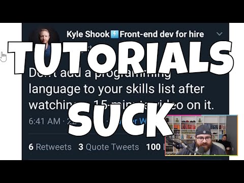 Tutorials suck - funny programming meme review 2021 clip