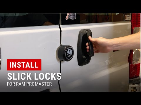 Installing Slick Locks on our RAM ProMaster