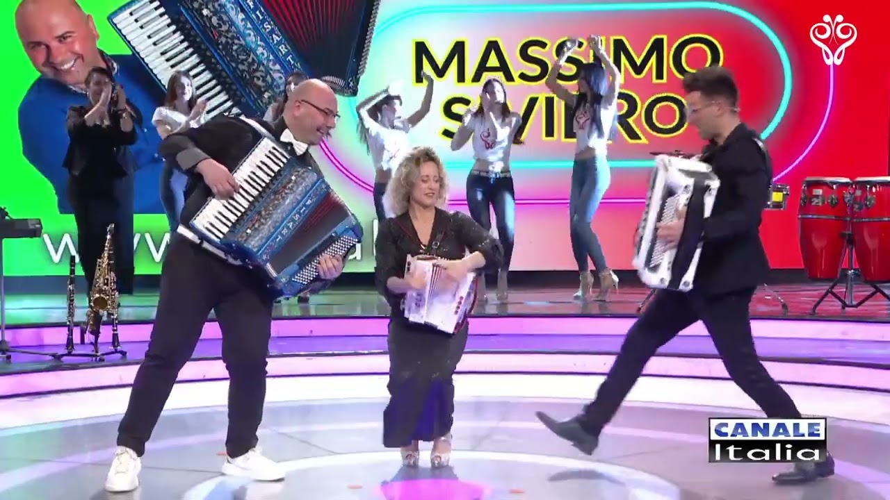 Massimo Siviero, Veila & Giuseppe Spinelli - "LA TIRITERA" Canale Italia SPECIALE FARFALLINA in TV