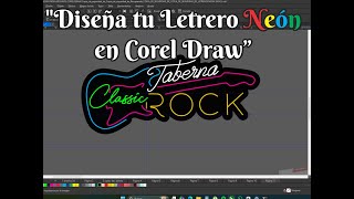 "Cómo Diseñar un Letrero de Neón en Corel Draw + Calcula la Cantidad de LEDs Perfecta" #Neón #Corel