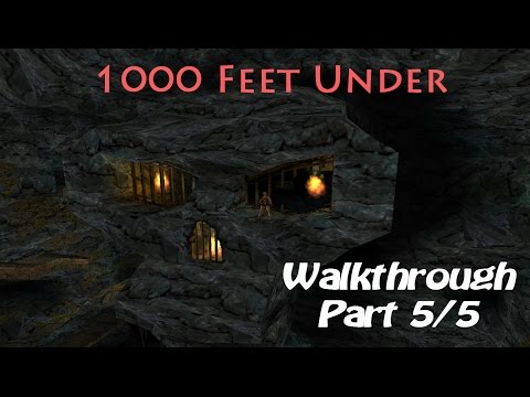 TRLE - 1000 Feet Under - Skull Cave: 3rd Visit(1/1) - Part 5/5