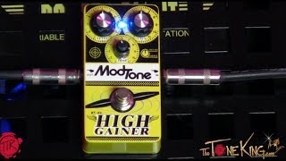 Video thumbnail for JAKE E LEE in a box?  The ModTone High Gainer Pedal.  Check it! by The Tone King