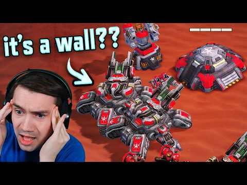 Clem's new MASS SIEGE TANK Defense! StarCraft 2